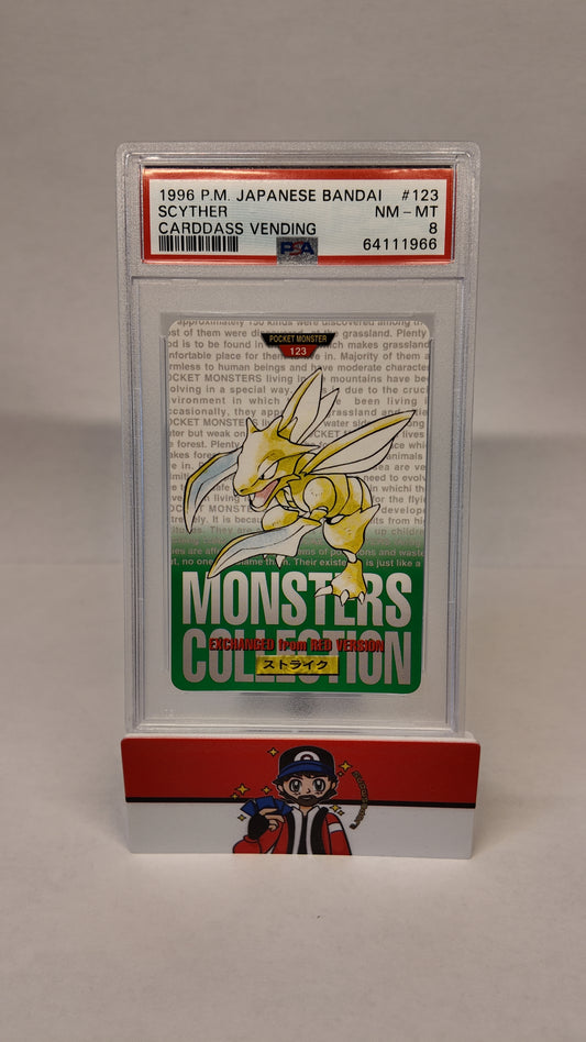 Scyther #123 Cardass Vending PSA 8